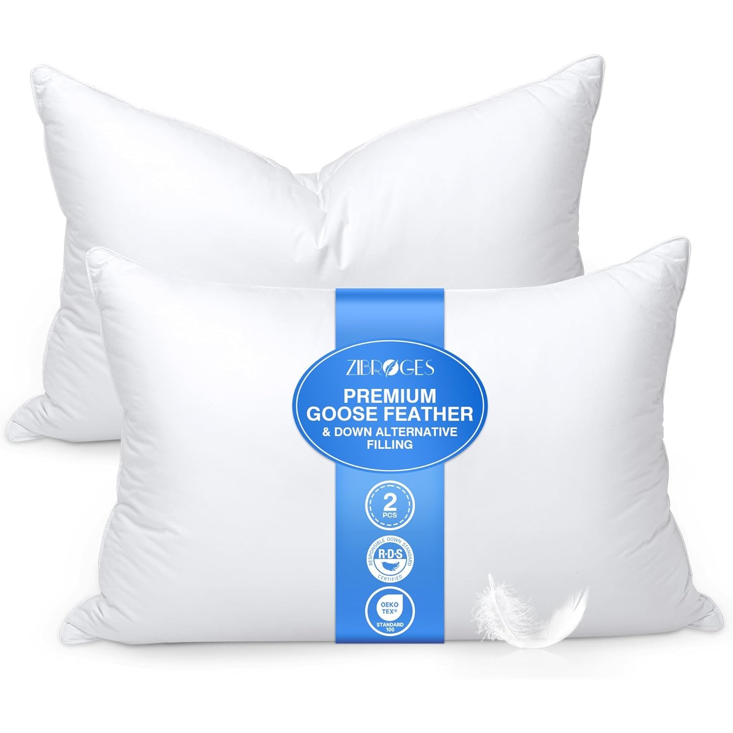 Goose Down Hotel Feather Pillows
